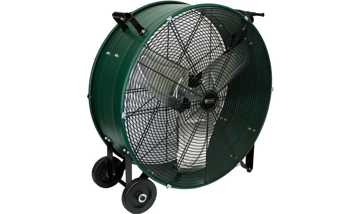 Picture of King Electric DFC-36D 36 in. Direct Drive Fixed Drum Fan