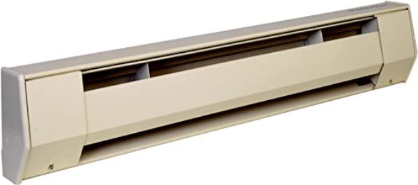 5 ft. 1250-938W 240-208V K Series Electric Baseboard Heater, Almond -  TotalTools, TO3018328