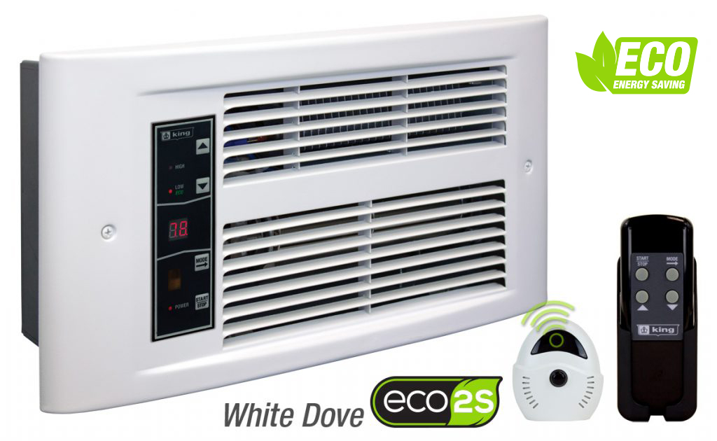 Px Eco 208V 1750W Smart Wall Heater, White Dove