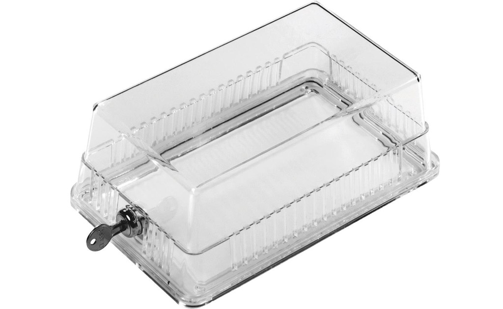 Plastic Thermostat Guard, Clear - Large