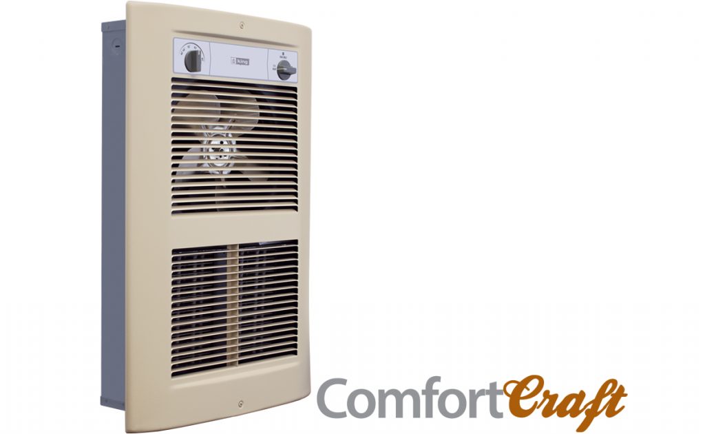 LPW2445T-S2-AD-R 240V 4500W Forced Air Wall Heater, Almondine -  King Electric