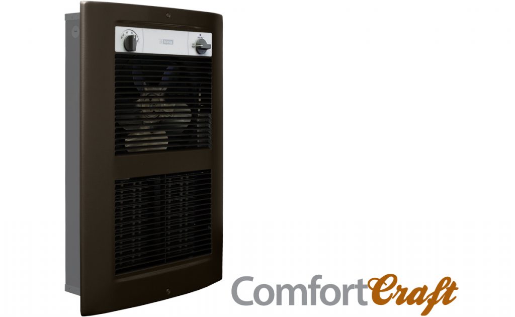 240V 4500W Wall Heater, Oiled Bronze