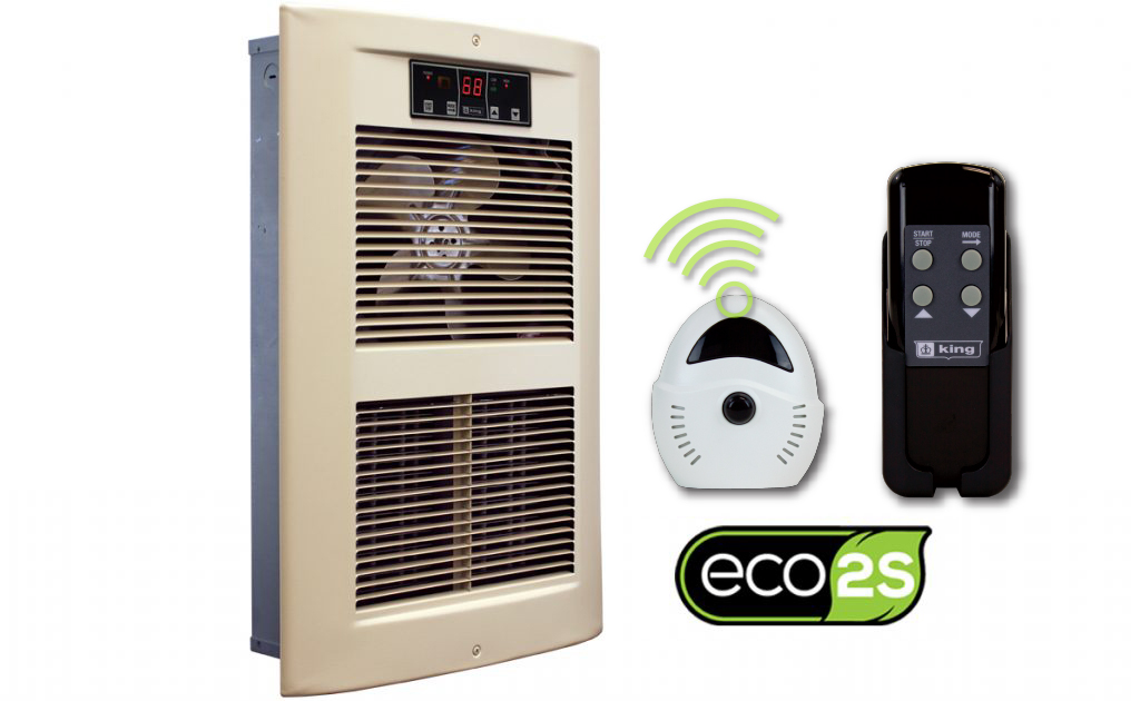 240V 4500W Electronic Wall Heater, Almondine