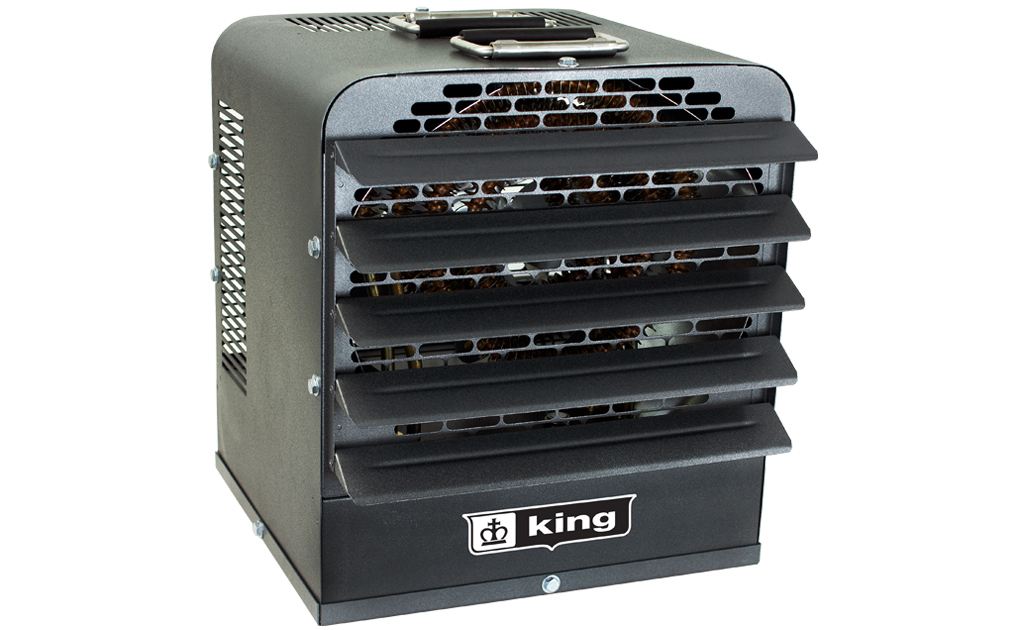 240V, 5KW, 3-Phase with Stat & Fan Only PKB-FM Portable Unit Heater