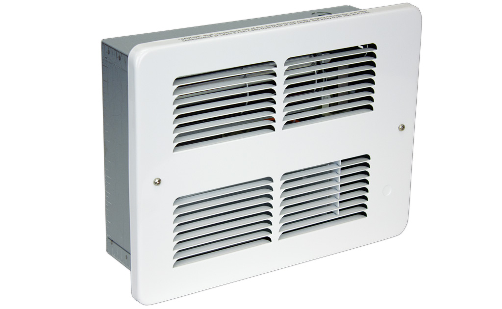 240V, 1000-500W WHF Wall Heater, White