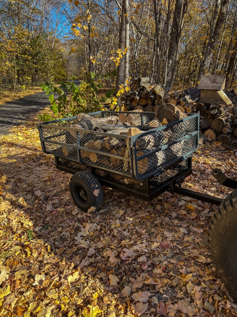 ATV-3060SADC 28 x 57.5 in. Single Axle Dump Cart