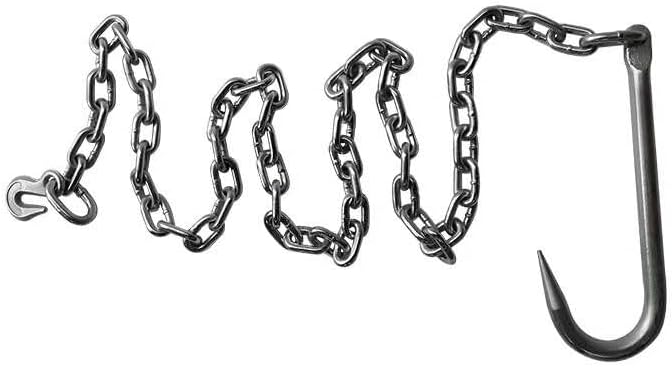 Chain with J-Hook, Silver