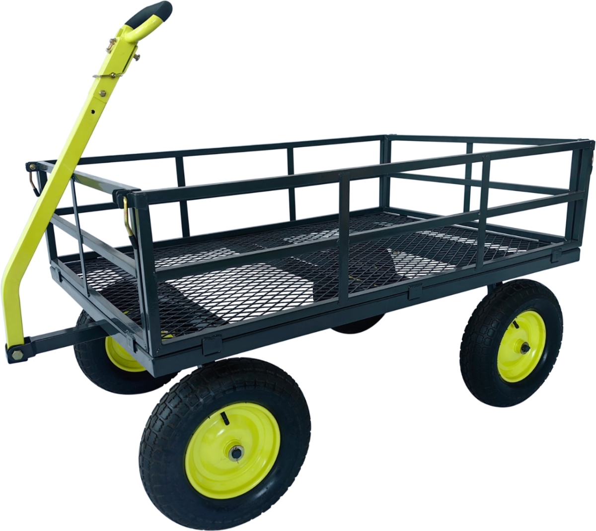 Jumbo Utility Wagon - Steel Mesh - 34 x 52 in. - 1400 lbs Capacity