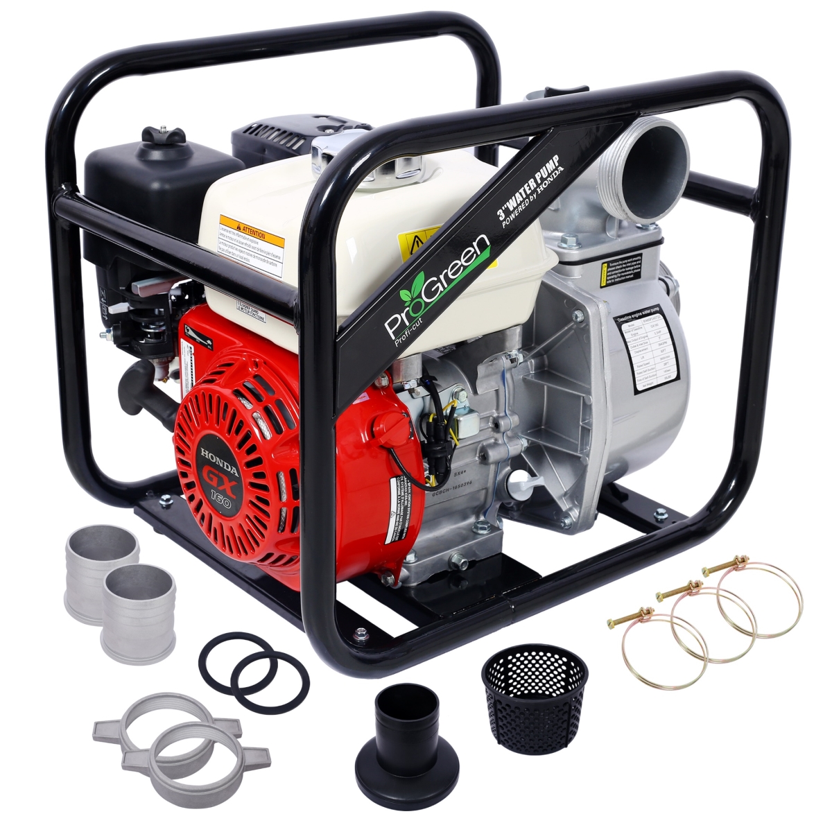 BAC-W465P245709 3 in. 264 Gpm, 163cc Water Pump