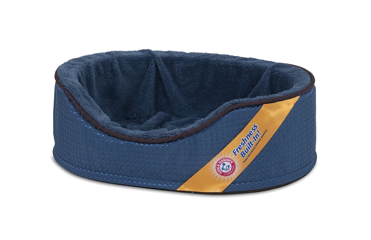 Picture of Arm & Hammer 80126 23 x 17 in. Oval Foam Lounger Bed
