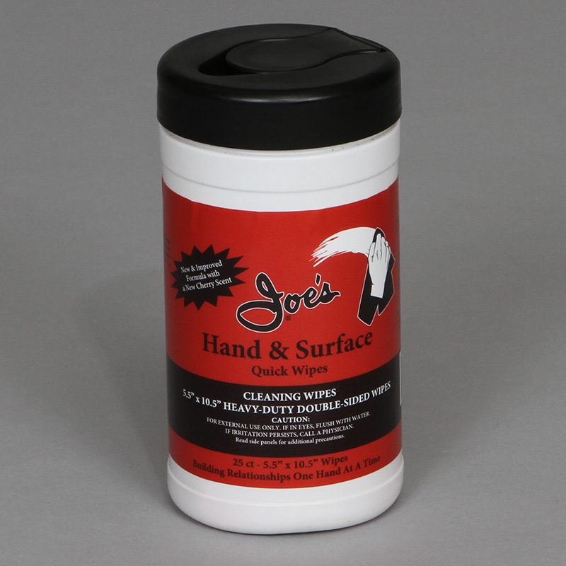 704KW-S 5.5 x 10.5 in. Surface Wipes, Red & White