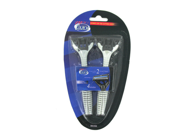 Picture of Kole Imports BE099-72 Mens Quadruple Blade Disposable Razors - Pack of 72