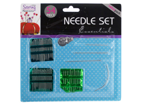 Picture of Kole Imports HL026-72 Multi-Purpose Sewing Needle Set, Pack of 72