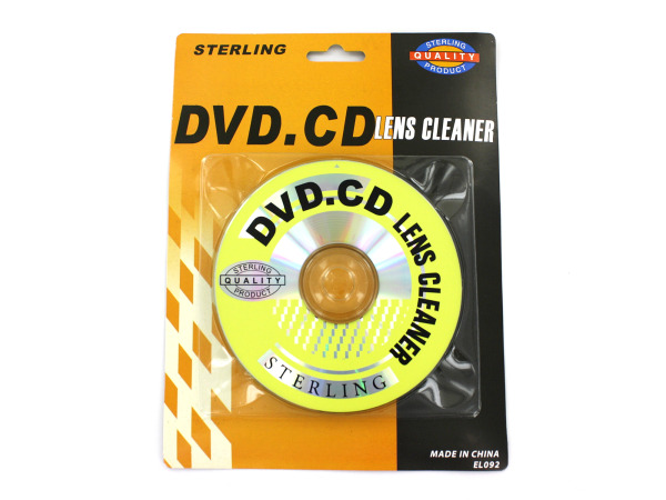 Picture of Kole Imports EL092-108 DVD & CD Lens Cleaner&#44; Pack of 108