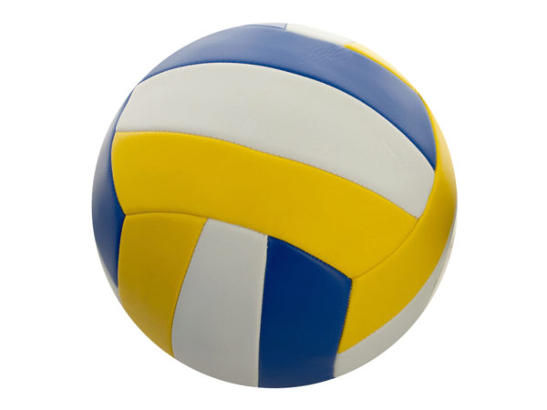 Picture of Kole Imports OT498-2 8.5 in. Yellow & Blue Volleyball&#44; Size 5 - Pack of 2