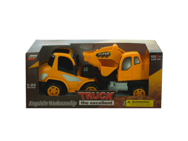 Picture of Kole Imports KL252-2 11.5 x 3.5 in. Friction Powered Toy Construction Truck&#44; Pack of 2