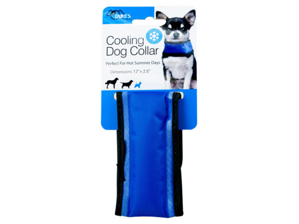 Picture of Kole Imports DI584-18 11.75 x 2.25 in. Small Cooling Dog Collar&#44; Pack of 18