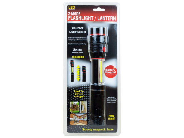 Picture of Kole Imports GE048-6 Telescopic Flashlight & Lantern Duo - 6 Piece -Pack of 6