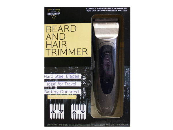 Picture of Kole Imports OP990-4 Battery Operated Beard & Hair Trimmer&#44; Pack of 4