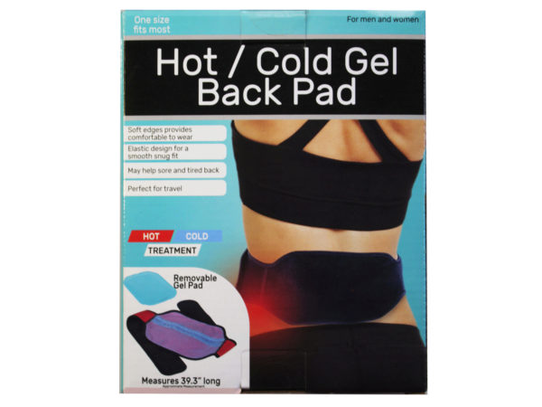 Picture of Kole Imports OP997-6 Hot & Cold Back Pad - Pack of 6