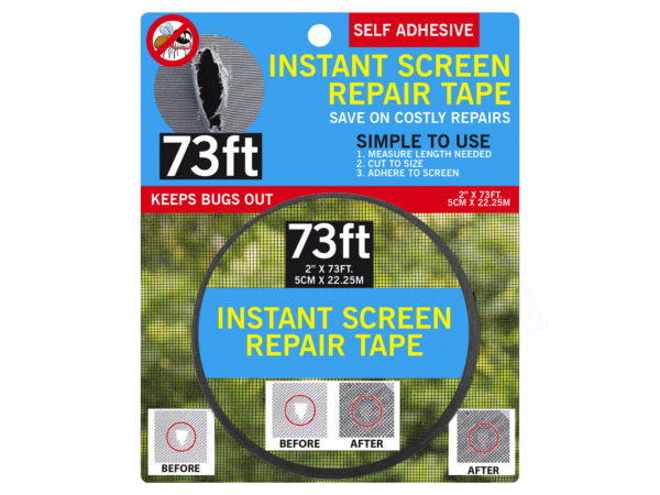 Picture of Kole Imports HC487-18 2 in. x 73 ft. Instant Screen Repair Tape - Pack of 18