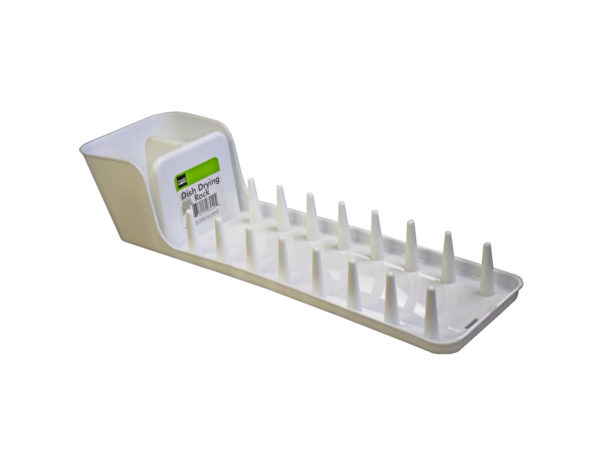 Picture of Kole Imports HA572-6 Space Saving Dish Draining Rack with Utensil Holder - Pack of 6