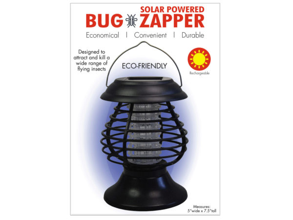 Picture of Kole Imports HL395-4 Solar-Powered Light & Insect Zapper - Pack of 4