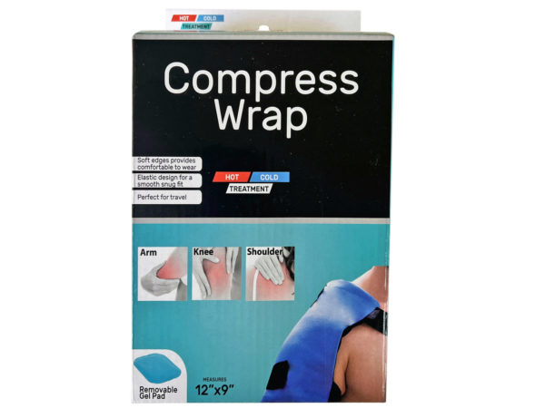 Picture of Kole Imports GE708-8 Hot & Cold Gel Wrap Compress - Pack of 8