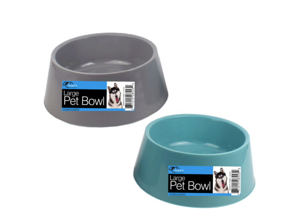 Picture of Kole Imports KL915-16 Pet Bowl - Pack of 16