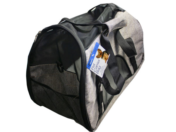 Picture of Kole Imports DI686-4 Foldable Mesh & Cloth Pet Carry Bag - Pack of 4