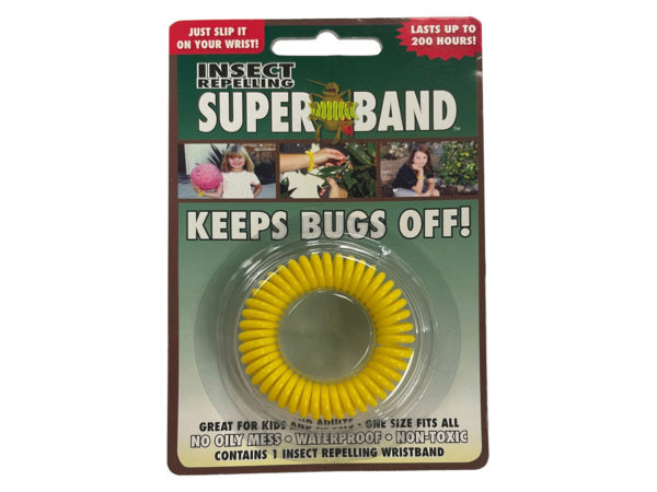 Picture of Kole Imports BJ480-24 Superband Insect Repelling Bracelet&#44; Pack of 24
