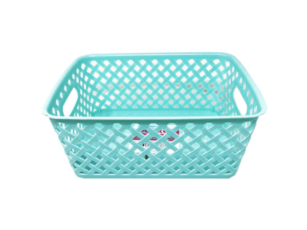 Picture of Kole Imports HX535-18 Multi-Purpose Storage Basket with Handles, Pack of 18