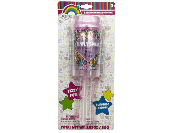 Picture of Kole Imports AA665-16 Luv Her Simply Sweet Scented Bath Sprinkles - Pack of 16