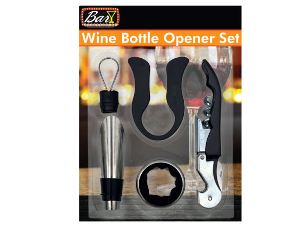 Picture of Kole Imports GH920-8 Wine Bottle Opener Set with Foil Cutter - Pack of 8