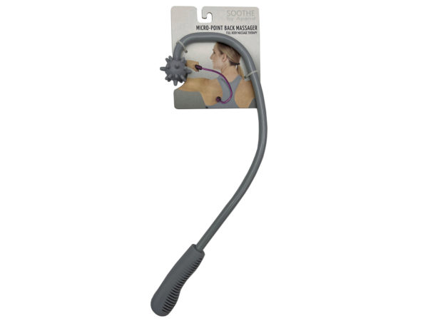Picture of Kole Imports AA337-12 Soothe by Apana Micro-Point Back Massager in Gray - Pack of 12