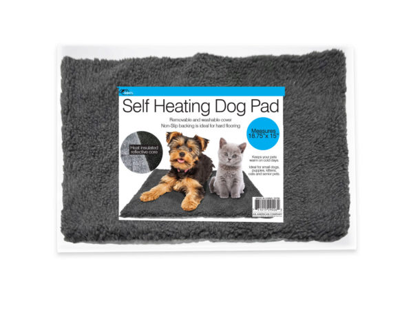 Picture of Kole Imports DI756-2 18.75 x 15 in. Soft Pet Self-Heating Pad Bed - Pack of 2