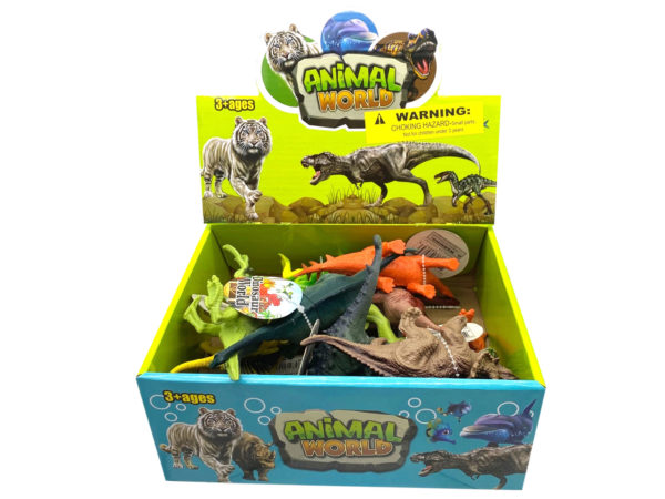 Picture of Kole Imports GH908-40 Countertop Display Assorted Dinosaur Figurine - Pack of 40