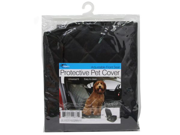 Picture of Kole Imports GA136-1 Water Resistant Adjustable Front Seat Protective Pet Cover