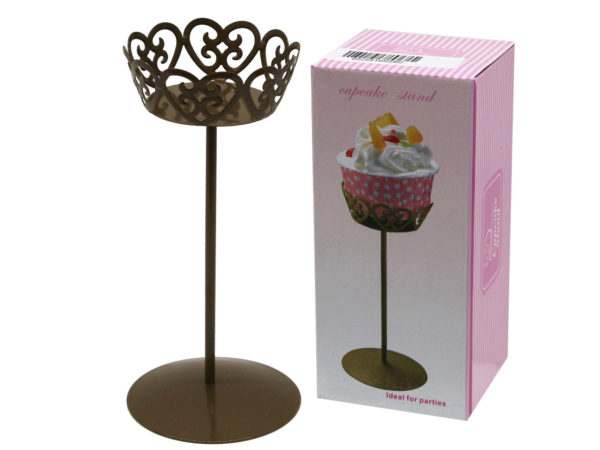 Picture of Kole Imports AC702-10 Charmed Fashion Gold Cupcake Stand - Pack of 10