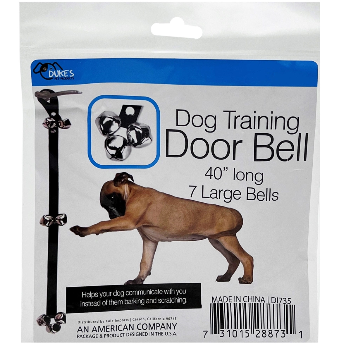 Picture of Kole Imports DI735 40 in. Dog Training Door Bell - Pack of 24