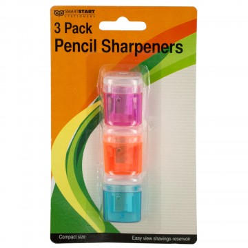 Picture of Kole Imports HX128-48 Colorful Pencil Sharpeners Set&#44; 48 Piece -Pack of 48