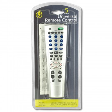 Picture of Bulk Buys OS279-32 5 Device Universal Remote Control - 32 Piece -Pack of 32