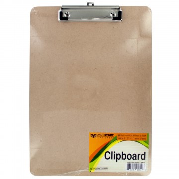 Wooden Clipboard with Metal Clip