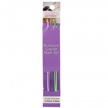 Picture of Bulk Buys OS347-72 Anodized Aluminum Crochet Hook Set - 72 Piece -Pack of 72