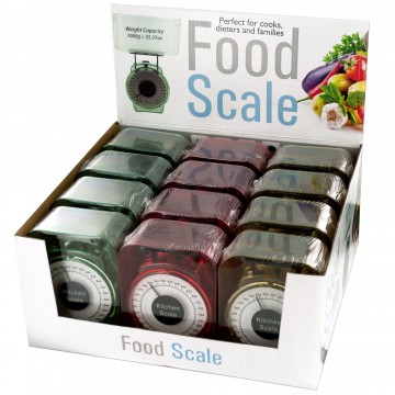 Picture of Bulk Buys OL472-12 Kitchen Food Scale Countertop Display - 12 Piece -Pack of 12