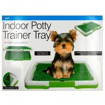 Picture of Dukes OS296-2 Indoor Potty Trainer Tray - 2 Piece -Pack of 2