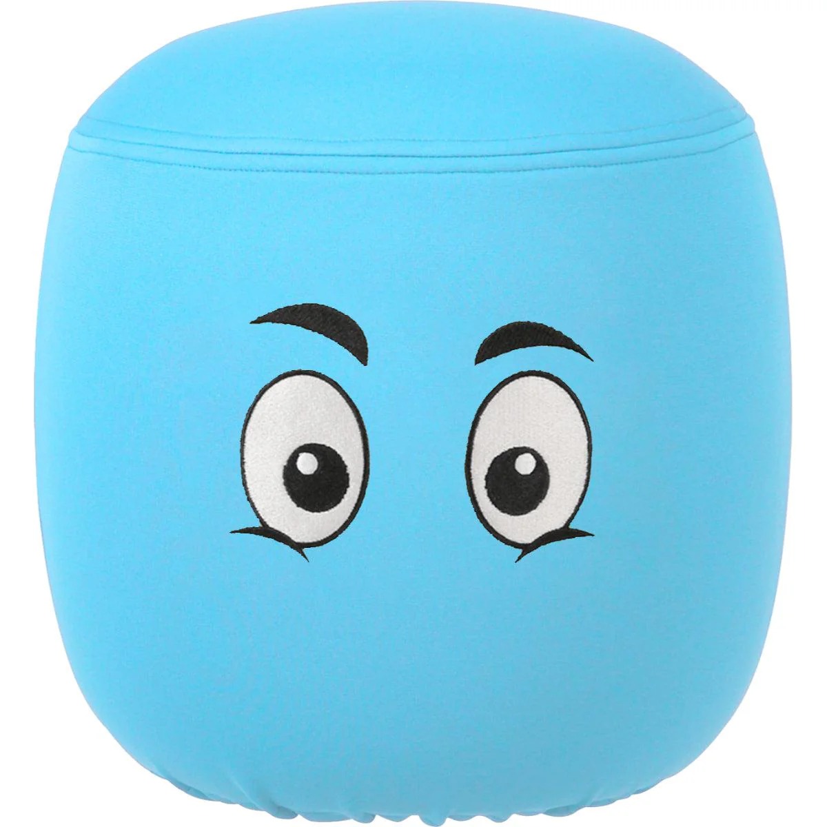 Picture of Kore KDAPSC-C2M Replacement Cover for Kids Adjustable Pivot Stool&#44; Cheeky Eyes - Pale Blue