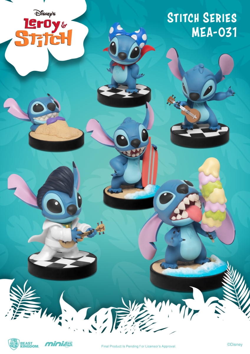 MEA-031 Stitch Series Mini Egg Attack Figure Set