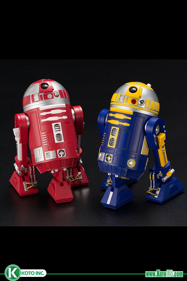 Picture of Kotobukiya SW153 STAR WARS CELEBRATION 2019 - R2-R9 & R2-B1 TWO PACK ARTFX+  | Event Exclusive