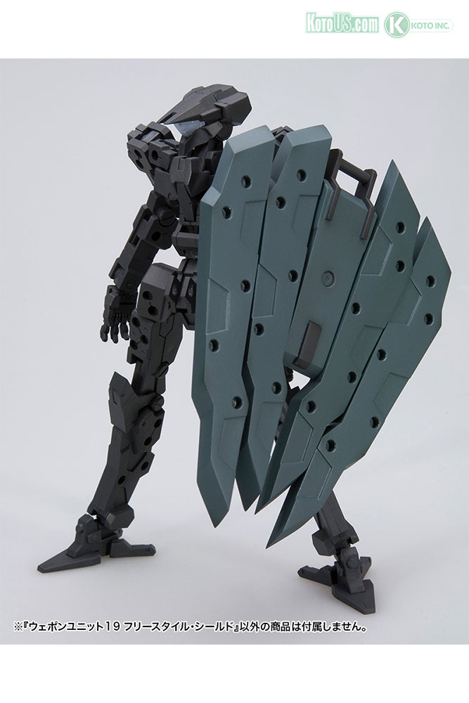 MW19X M.S.G Weapon Unit 19 Freestyle Shield Model Kit - 2023 Release